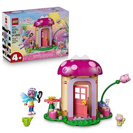 LEGO Gabby’s Dollhouse Kitty Fairy’s Garden House for $9.99