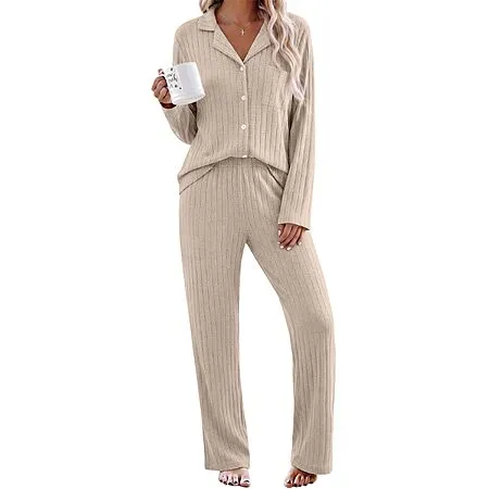 Ekouaer 2 Piece Pajamas for Women for $11.99