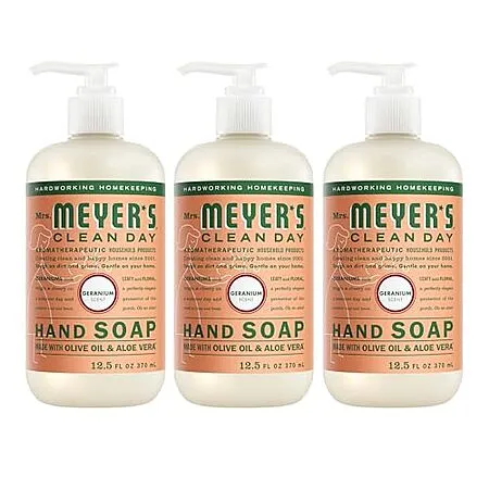 $8.22 for 3-Pk Mrs. Meyer’s Liquid Hand Soap