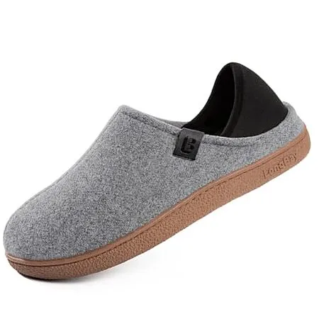 LongBay Men's Memory Foam Slippers for $10.99