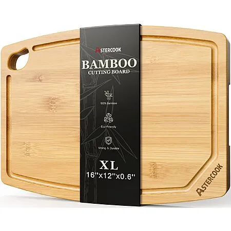 50% Off Astercook Bamboo Cutting Board!