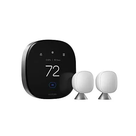 EcoBee Smart Thermostat Premium Plus Pack for $199.99