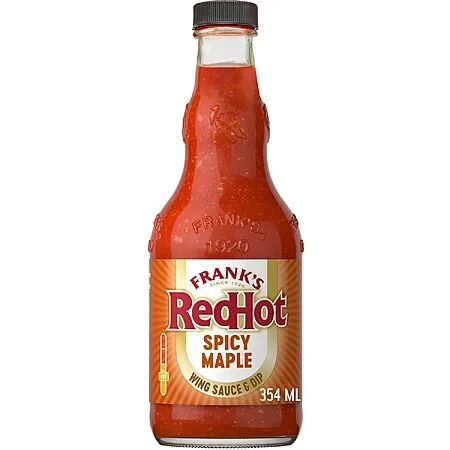 6-Pack Frank's RedHot Spicy Maple Wing Sauce & Dip for $8.07