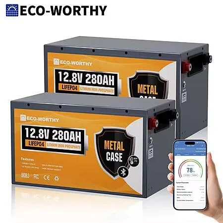 ECO-WORTHY 2Pack 12V 280Ah LiFePO4 Battery for $548.90