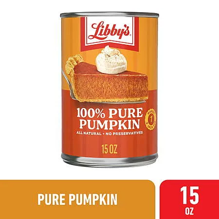 $1.96 or $1.97 for 15 oz pumpkin at Walmart