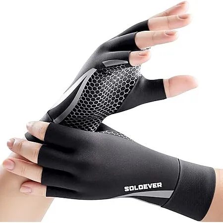Copper-Infused Fingerless Arthritis Gloves for $5.99!