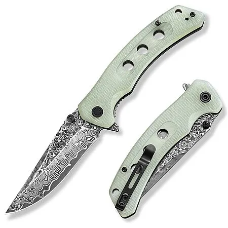 30% Off CVLIFE Damascus Pocket Knife!