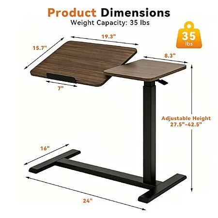KEIKI Adjustable Laptop Desk for $25!