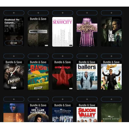 2-HBO Series for $40