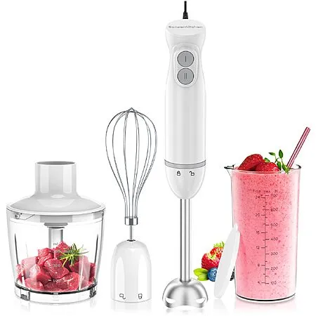 Bonsenkitchen 4-In-1 Hand Blender Set for $19.83