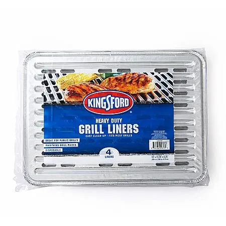 Heavy Duty Grill Liners for $5.48!