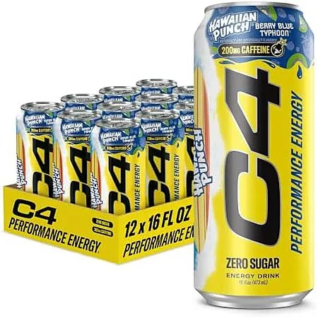 $7.99 for 12-Pack 16-Oz C4 Energy Drink