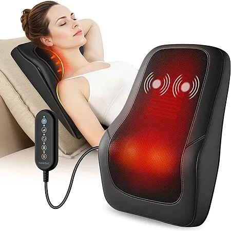 50% Off Beleduc Shiatsu Back & Neck Massager Pillow!