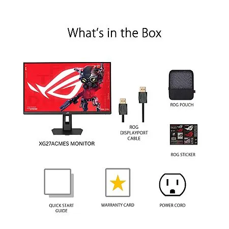 ASUS ROG XG27ACMES Gaming Monitor for $229