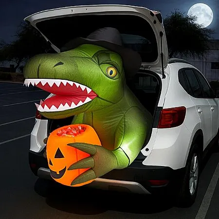 Inflatable Dinosaur Halloween Decoration for $15.49!