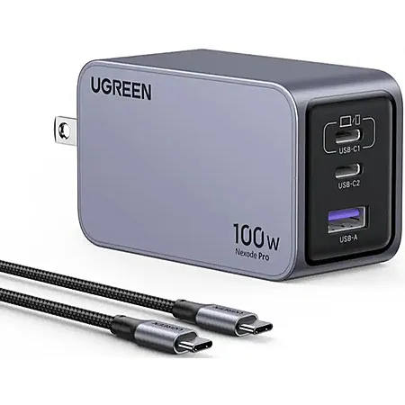 UGREEN Nexoede Pro 100W USB-C Charger Set for $19.99