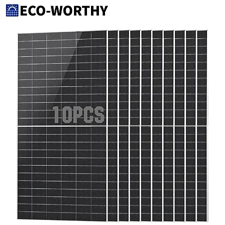 10-Piece ECO-WORTHY 590W Bifacial Solar Panels for $2,100