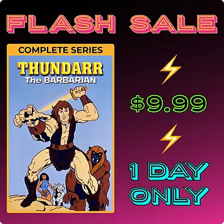Thundarr the Barbarian Complete Series for $9.99!