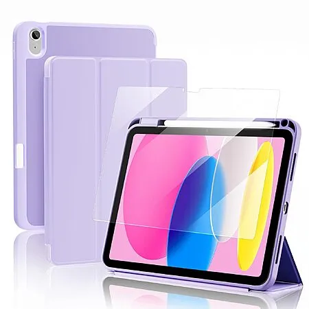 ProCase iPad Smart Case + Screen Protector for $8.09