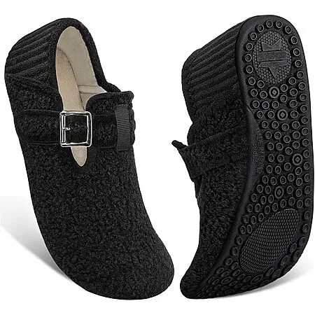 ATHMILE Diabetic Fuzzy Fleece Slippers for $8.99!