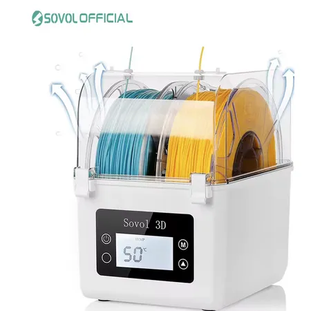 Sovol 2 Rolls Filament Dehydrator Spool Holder for $28