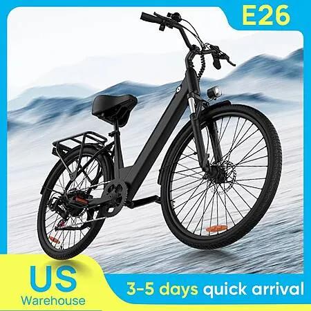 URLIFE E26 750W Electric Bike for $284.70!