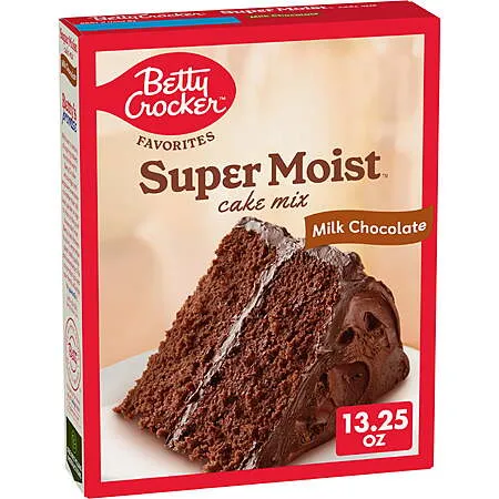 Betty Crocker Cake Mix for $13.25