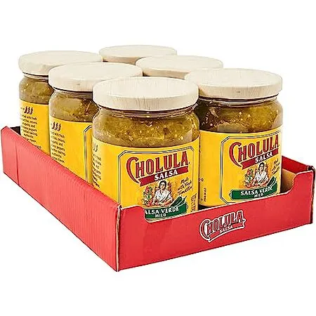 $11.56 for 6-Pk Cholula Salsa Verde (Mild)