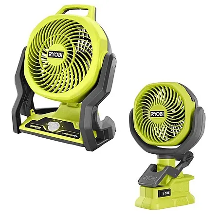 $49.97 for RYOBI ONE+ 18V Cordless Fans!