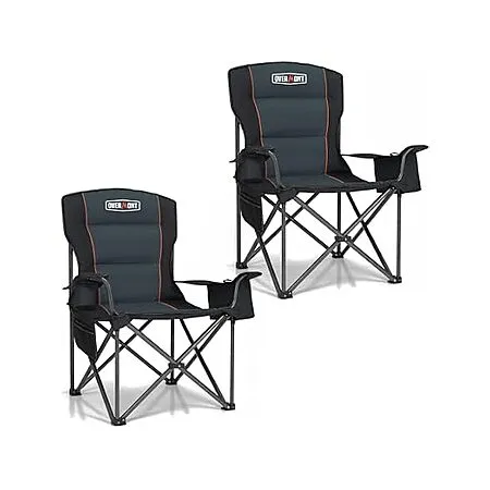 $58.99 Overmont 2-Pack Camping Chairs at Woot
