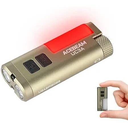 $19.99 for ACEBEAM UC3A Rechargeable AAA Mini Flashlight