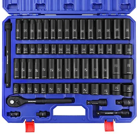 WORKPRO 65-Piece Impact Socket Set for $113.33