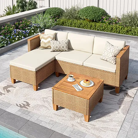 3-Piece Outdoor Wicker Set for $299.99