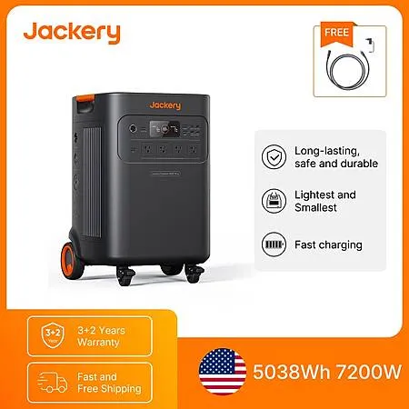 Jackery Solar Generator 5000 Plus for $2397