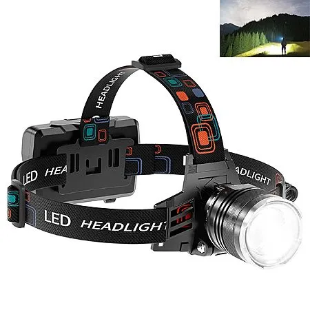 Rechargeable Headlamp for $12.33