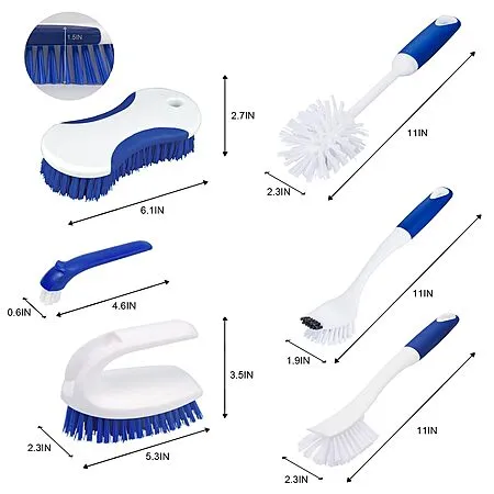Multi-Purpose Cleaning Brush Set for $12.89!