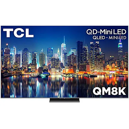 75" TCL QM8K Series 4K UHD HDR TV for $1,399.99