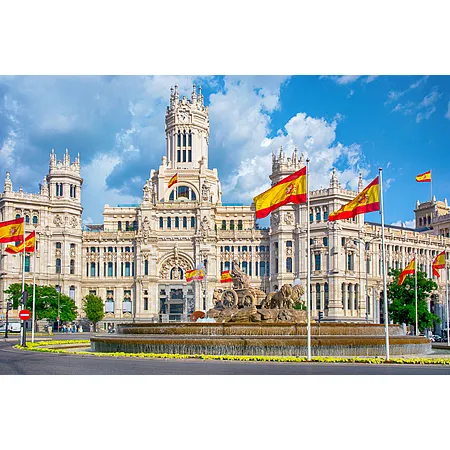 Round trip Boston to Madrid from $366