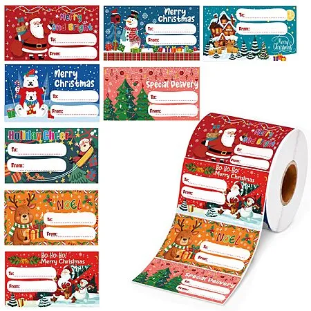 50% Off Christmas Gift Tag Roll!
