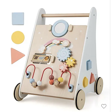 Costway Baby Push and Sit-to-Stand Walker for $149.99