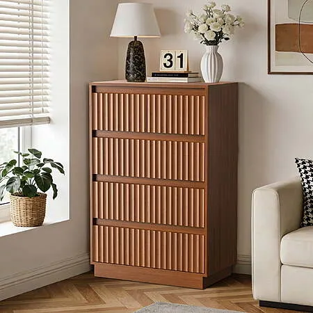 42" UPGO Fluted Dresser for $90