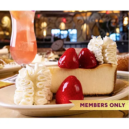 Free Slice with Cheesecake Factory Rewards!