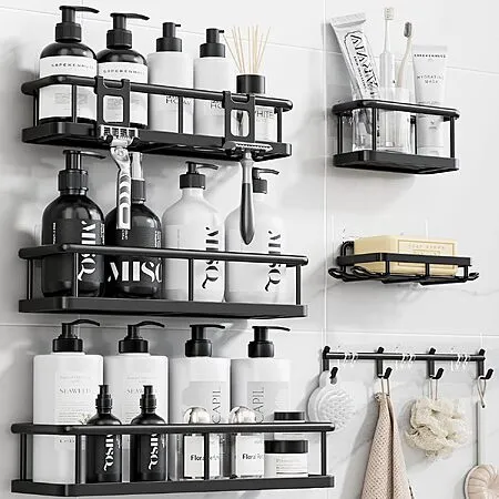 6-Piece Yasonic Shower Caddy Organizers for $9.99