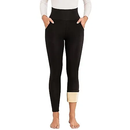 50% Off Fleece-Lined Thermal Leggings!
