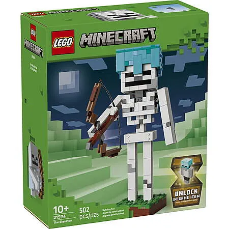 LEGO Minecraft Skeleton Figure for $32