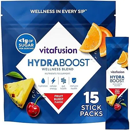 $6.02 for Vitafusion Hydraboost Electrolyte Drink Packets