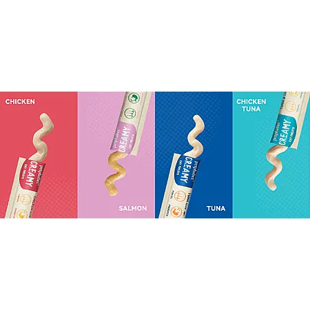 Petphabet Lickable Cat Treats Squeeze Tubes for $5.49