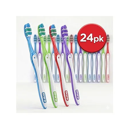 24-Pack Oral B Fresh and Clean Soft Toothbrush for $12.99
