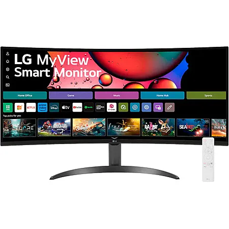 LG 34" WQHD Monitor for $299.99