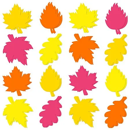 Labrostar 160-Pc Fall Leaf Cutouts for $4.79